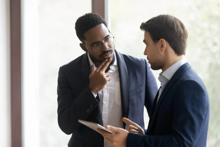 Body language not matching words